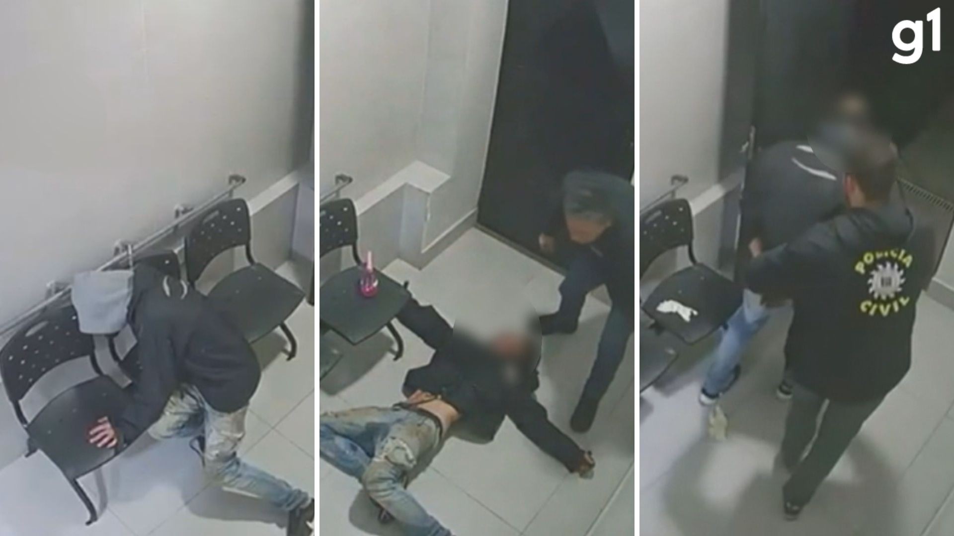 Preso tem mal súbito em delegacia e é reanimado após massagem cardíaca feita por policiais no RS; VÍDEO