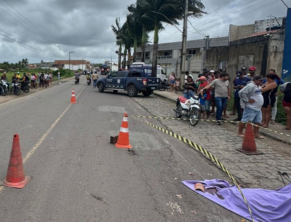 Acidente em Simão Dias (SE) — Foto: BPRv