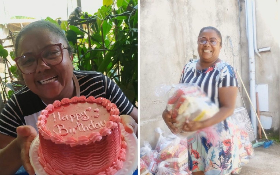 Nádia Gonçalves de Aguiar, tinha 47 anos e era servidora pública, em Goiás — Foto: Reprodução/TV Anhanguera