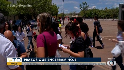 Sexta-feira (26) é o último dia para pedir isenção do Enem 2024