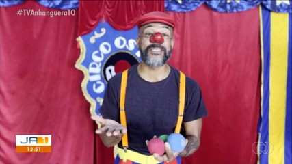 Palhaço Mocotó se apresenta neste sábado (20) em Taquaruçu