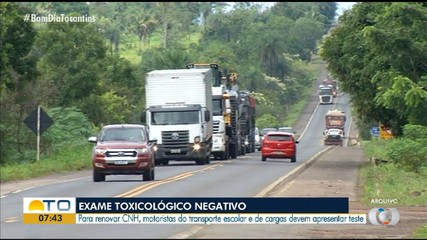 Detran exige exame toxicológico negativo para motoristas; veja as categorias exigidas