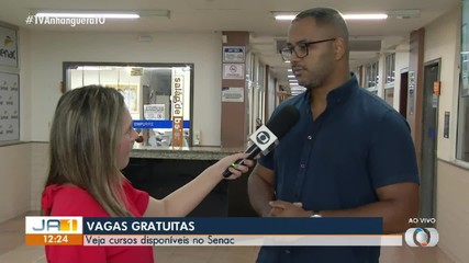 Estão abertas vagas para cursos gratuitos no Senac; veja como se inscrever