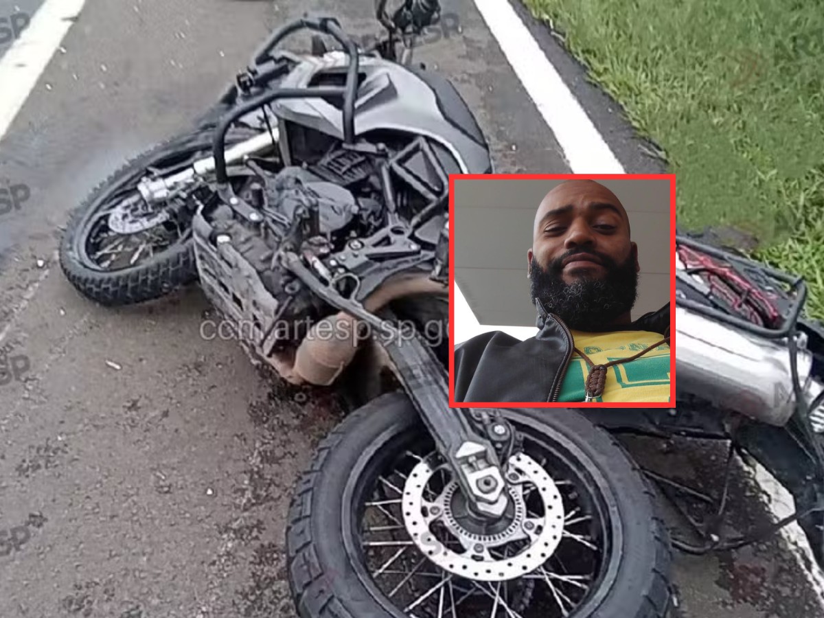 Identificado motociclista que morreu após bater na traseira de caminhão no interior de SP
