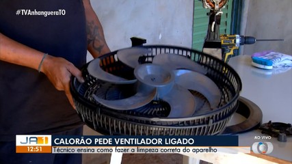 Técnico ensina como fazer a limpeza correta do ventilador