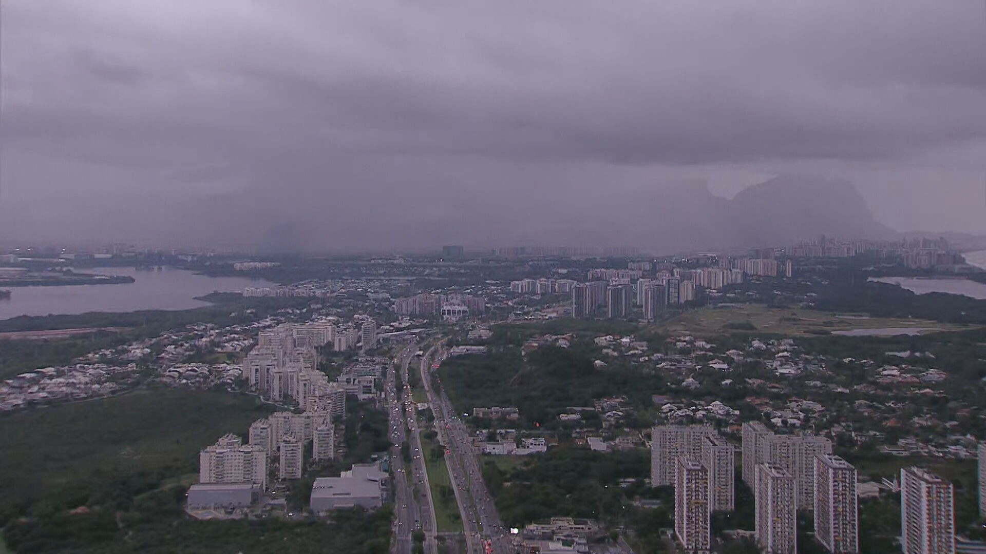 Rio tem tempo nublado e chuvoso ao longo de toda a semana; temperaturas ficam amenas