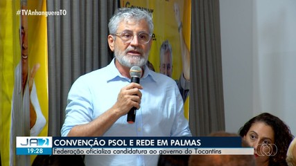 A federação PSOL/Rede oficializa candidatura ao Governo do Tocantins