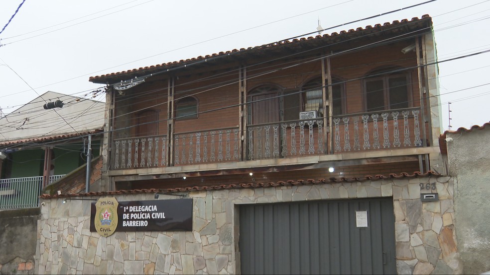Delegacia de Polícia Civil do Barreiro, onde o caso foi registrado. — Foto: Thiago Phillip/TV Globo
