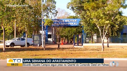 Prefeito de Palmas completa uma semana preso após operação da PF