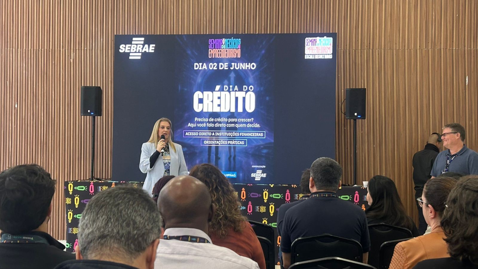 Dia do Crédito e liderança marcam segundo dia da SNE 2026