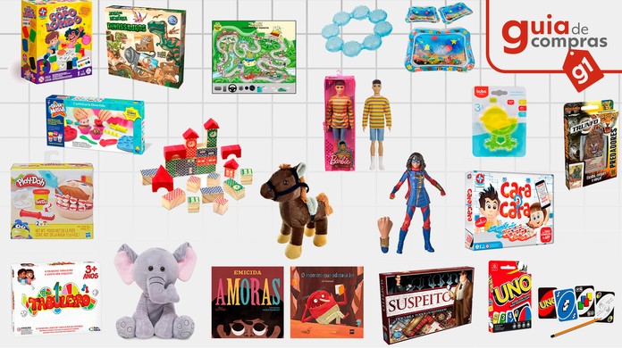 Brinquedos Jogos Infantil Kit 20 Itens Brinquedo Educativo Dia Das Crianças  Manino Menina Jogos Infantil