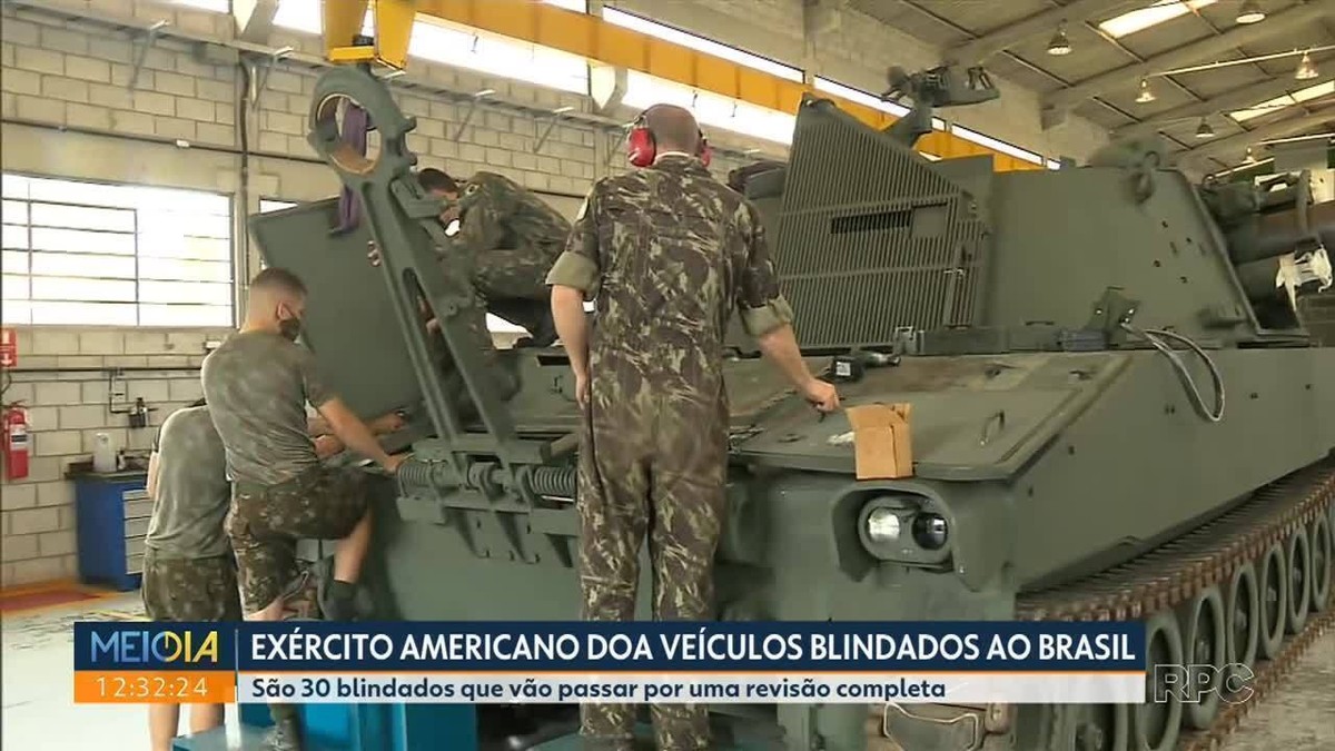 Exército dos EUA doa 50 blindados para o exército brasileiro