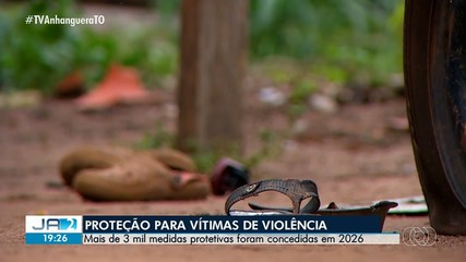 Mais de três mil medidas protetivas foram concedidas em 2026