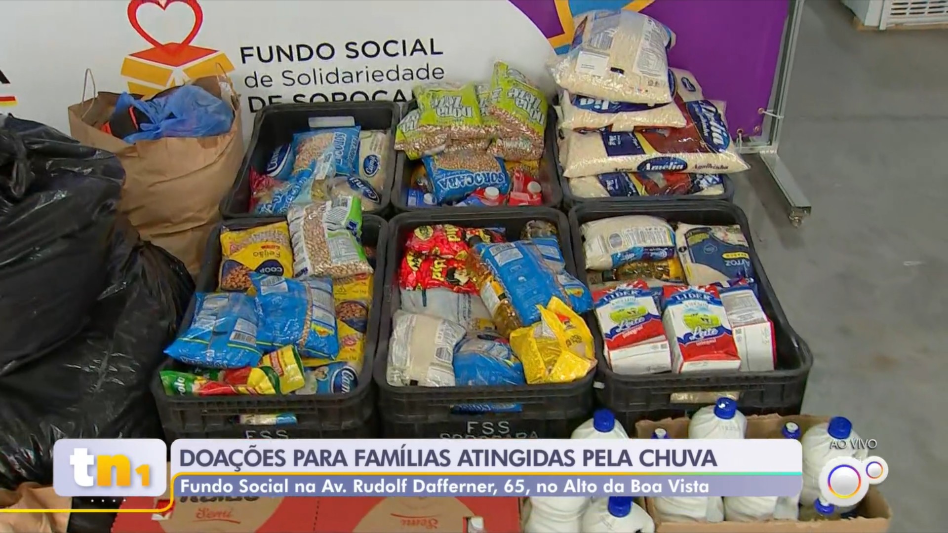 Fundo Social arrecada doações para famílias afetadas pela chuva do final de semana em Sorocaba 