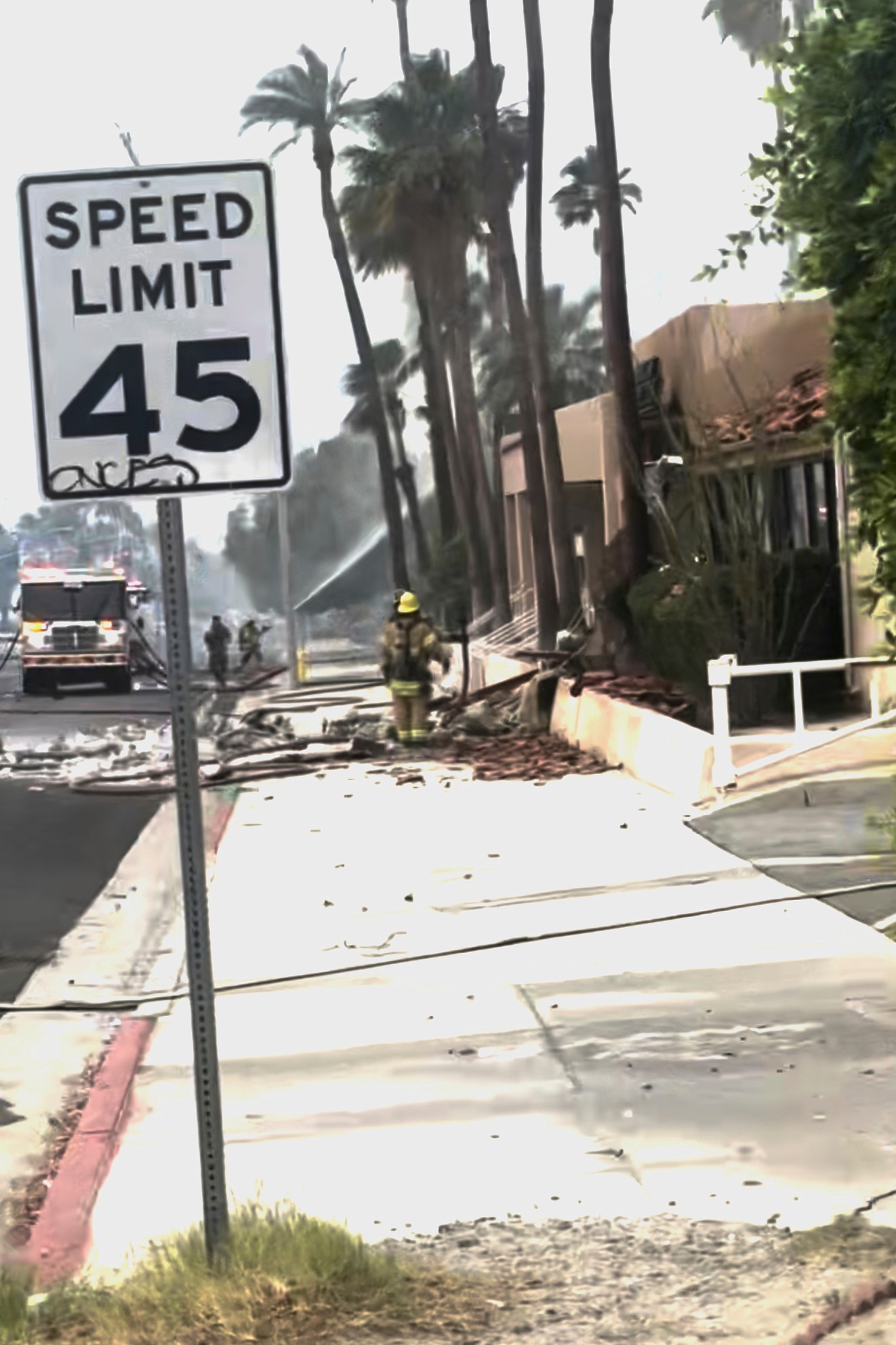 Explosão é registrada em Palm Springs, na Califórnia