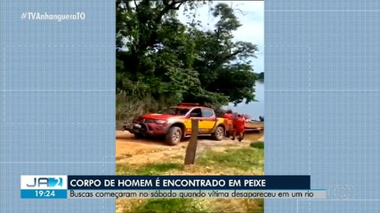 Corpo de homem desaparecido após cair em rio de Peixe é encontrado