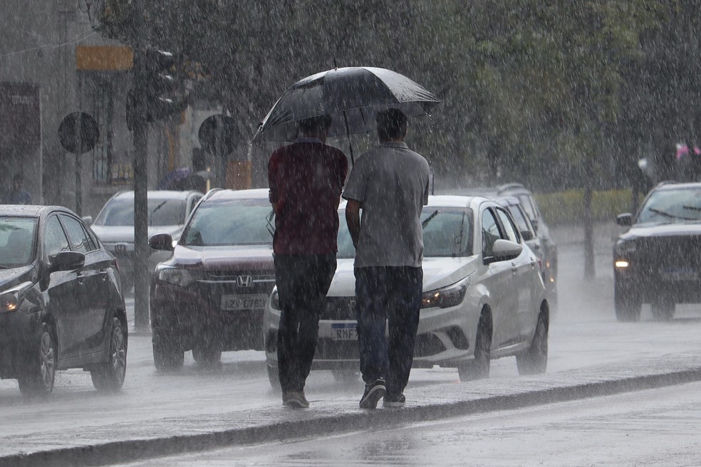 Inmet emite alerta de tempestade para 151 municípios do Paraná — Foto: LUIS PEDRUCO/FUTURA PRESS/FUTURA PRESS/ESTADÃO CONTEÚDO