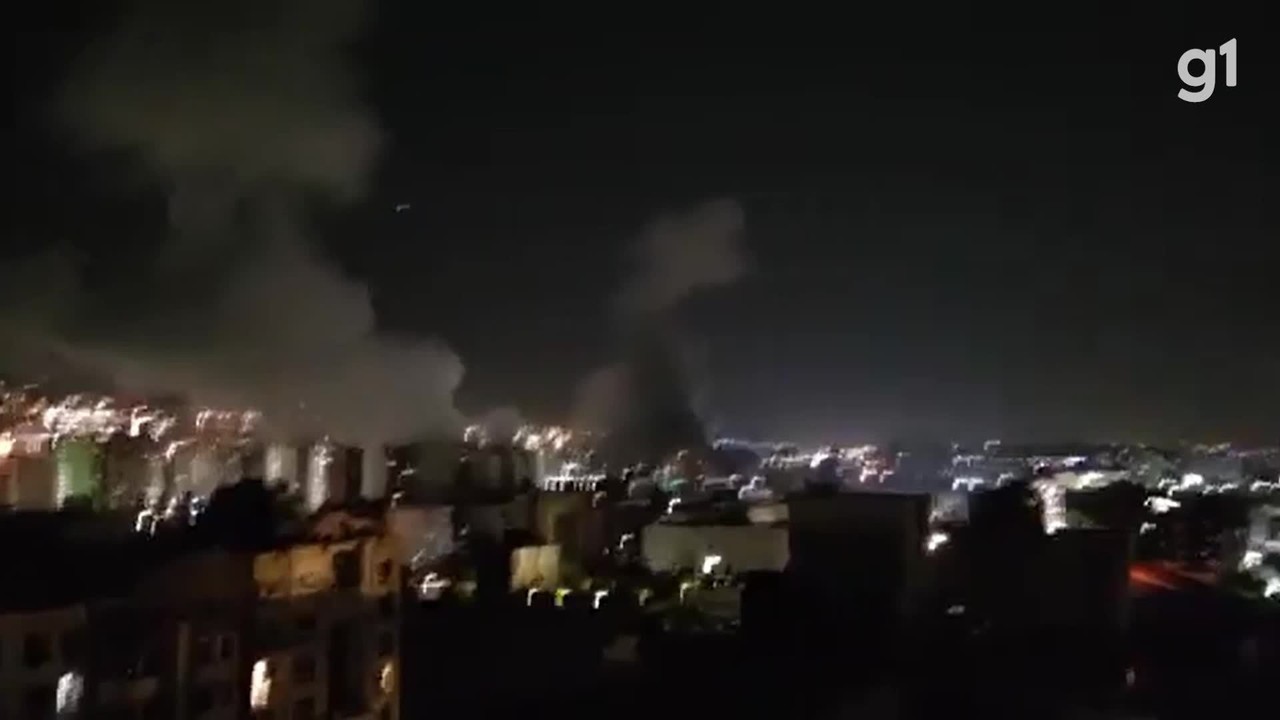 VÍDEO mostra fumaça em Teerã após ataque de Israel