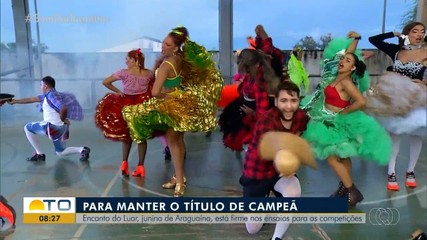 Junina Encanto do Luar se prepara em Araguaína para competir no São João