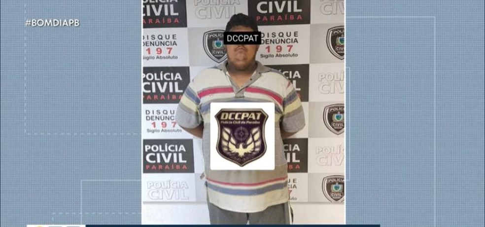 Homem é preso suspeito de participar do roubo de fios de cobre em Estação da Cagepa que deixou cerca de 760 mil pessoas sem água — Foto: Reprodução/TV Cabo Branco