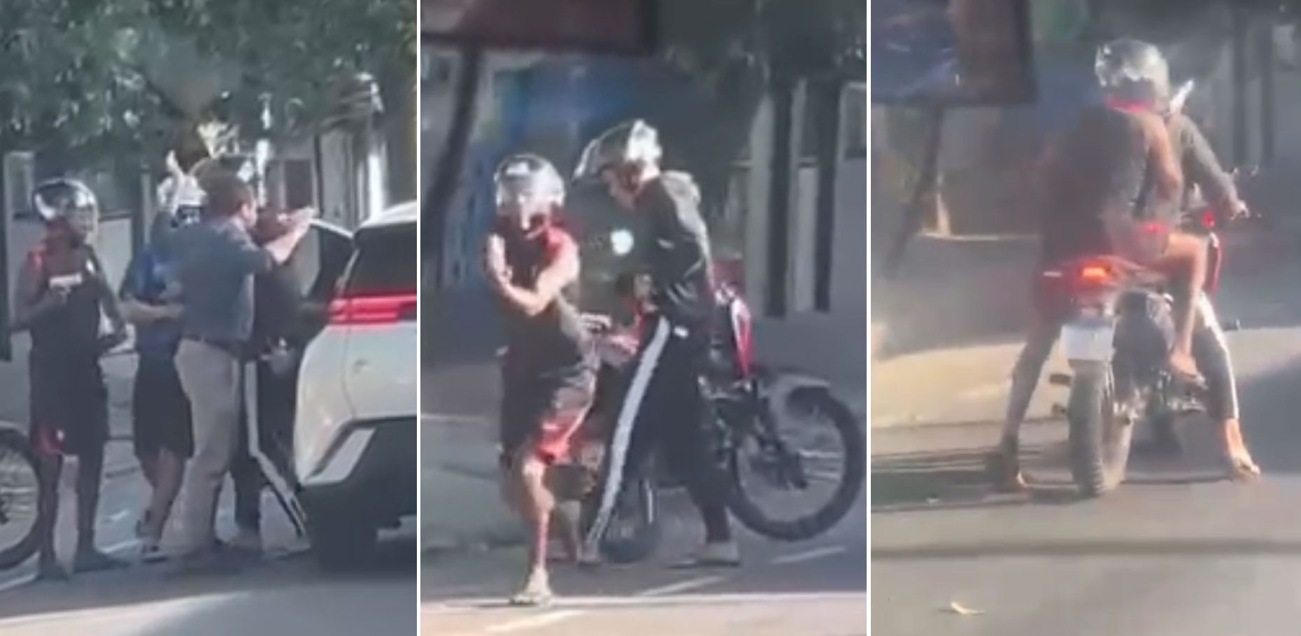 Assalto e tiros na Pavuna: imagens mostram ação de 4 bandidos em roubo a carro