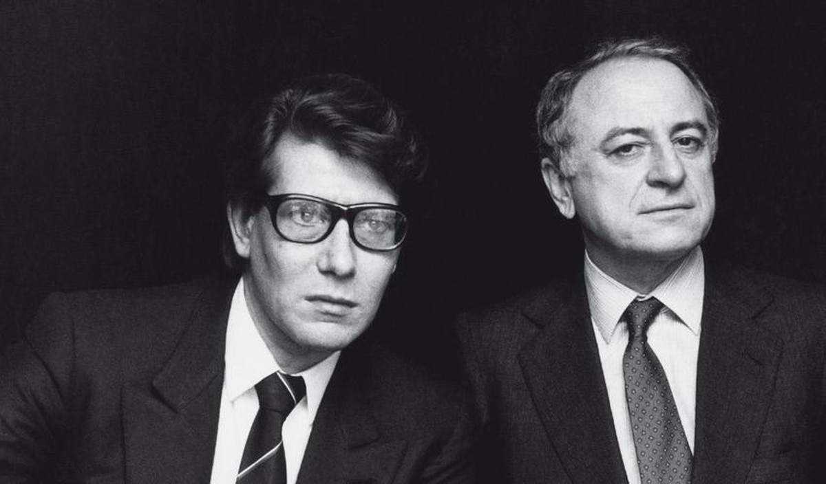 Yves Saint Laurent e Pierre Bergé | Foto: Reprodução/Facebook