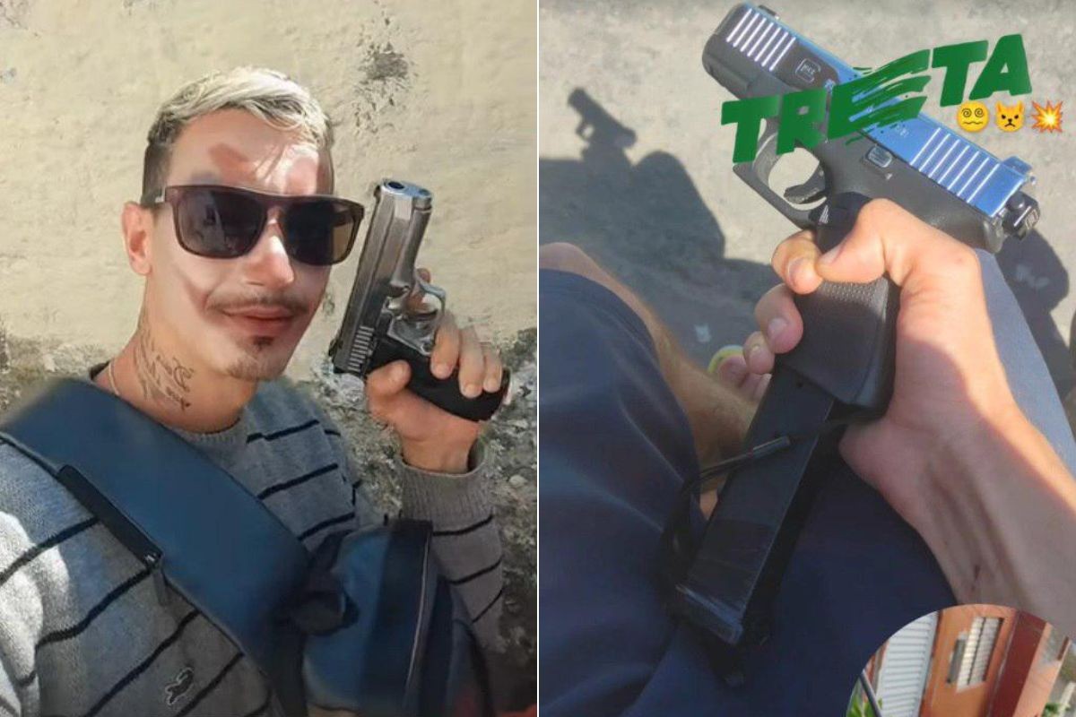 Criminoso 'altamente perigoso' e que ostentava armas na web é preso durante festa no litoral de SP