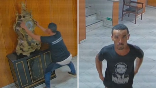 Polícia Federal prende, em Goiás, homem que quebrou relógio histórico do Palácio do Planalto