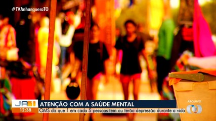 Organização Mundial da Saúde diz que uma em cada cinco pessoas tem ou terá depressão