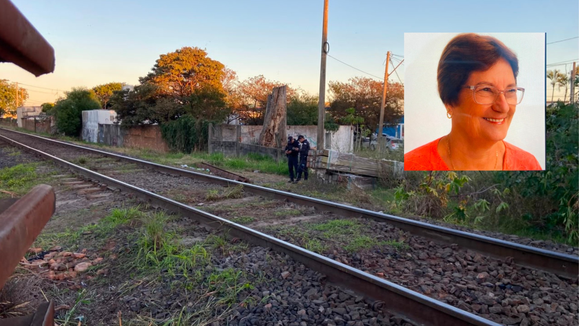 Idosa morre após ser atropelada por trem em Mirassol
