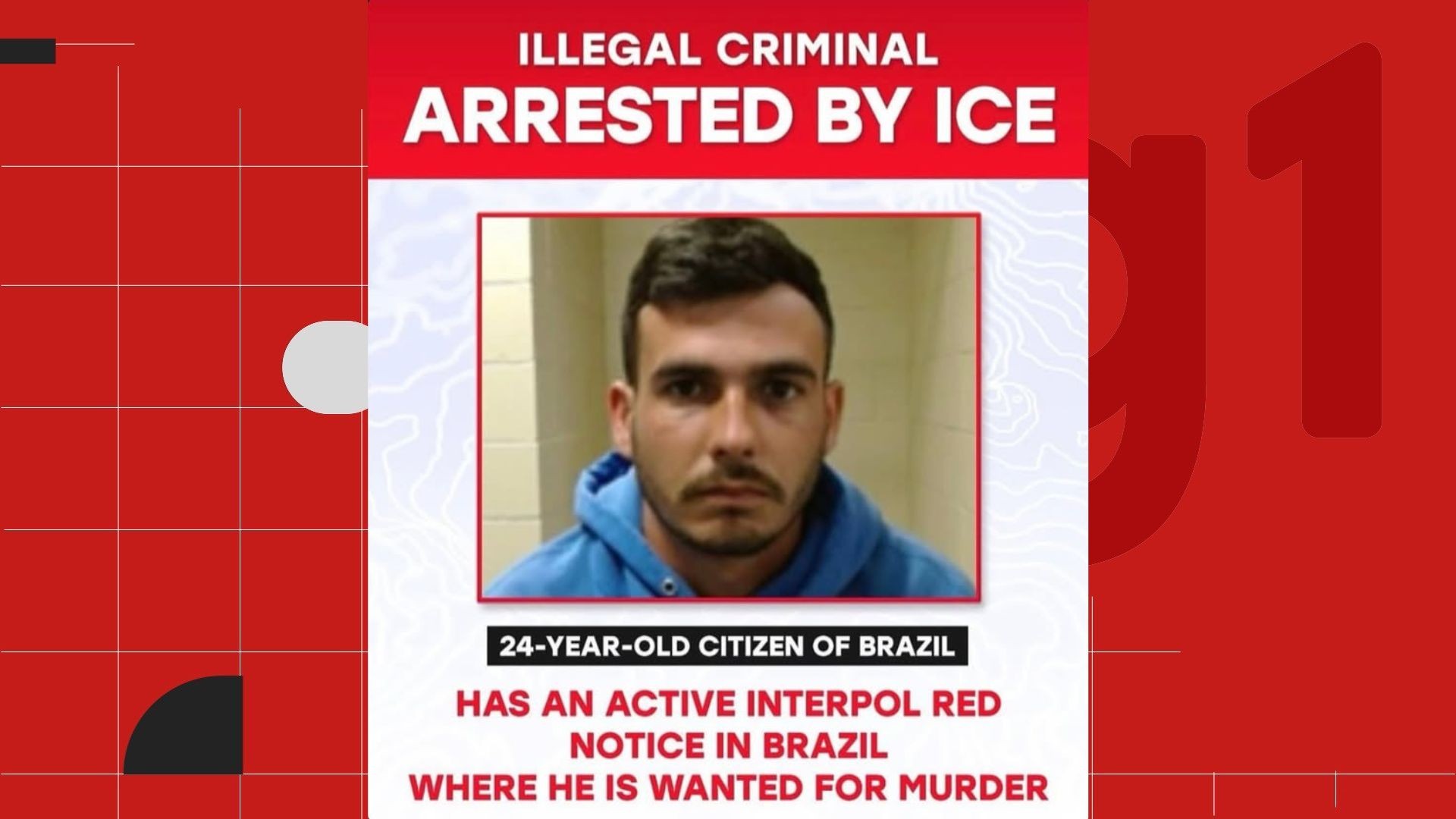 Brasileiro procurado por homicídio no ES é preso pela Interpol nos EUA