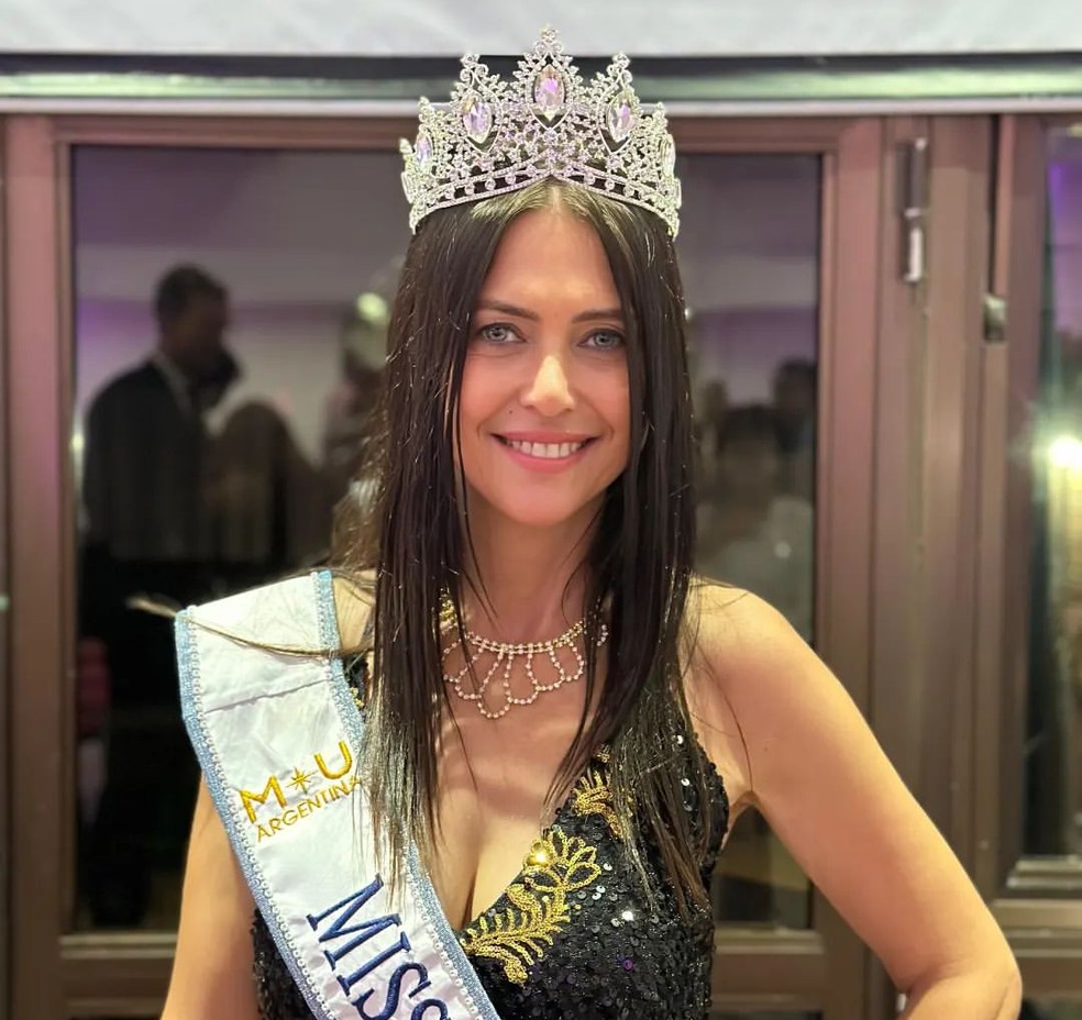 Advogada, jornalista e modelo Alejandra Rodríguez tem 60 anos e vai disputar o Miss Argentina. — Foto: Reprodução/redes sociais