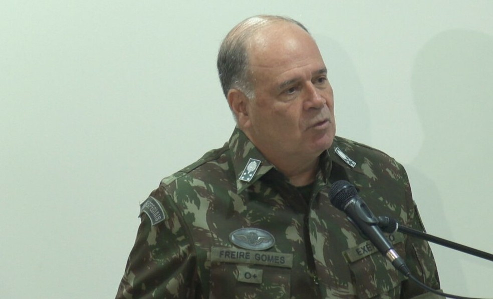 Marco Antônio Freire Gomes, ex-comandante do Exército — Foto: GloboNews/Reprodução