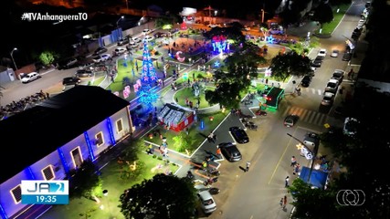 Goianorte inaugura iluminação de Natal; confira