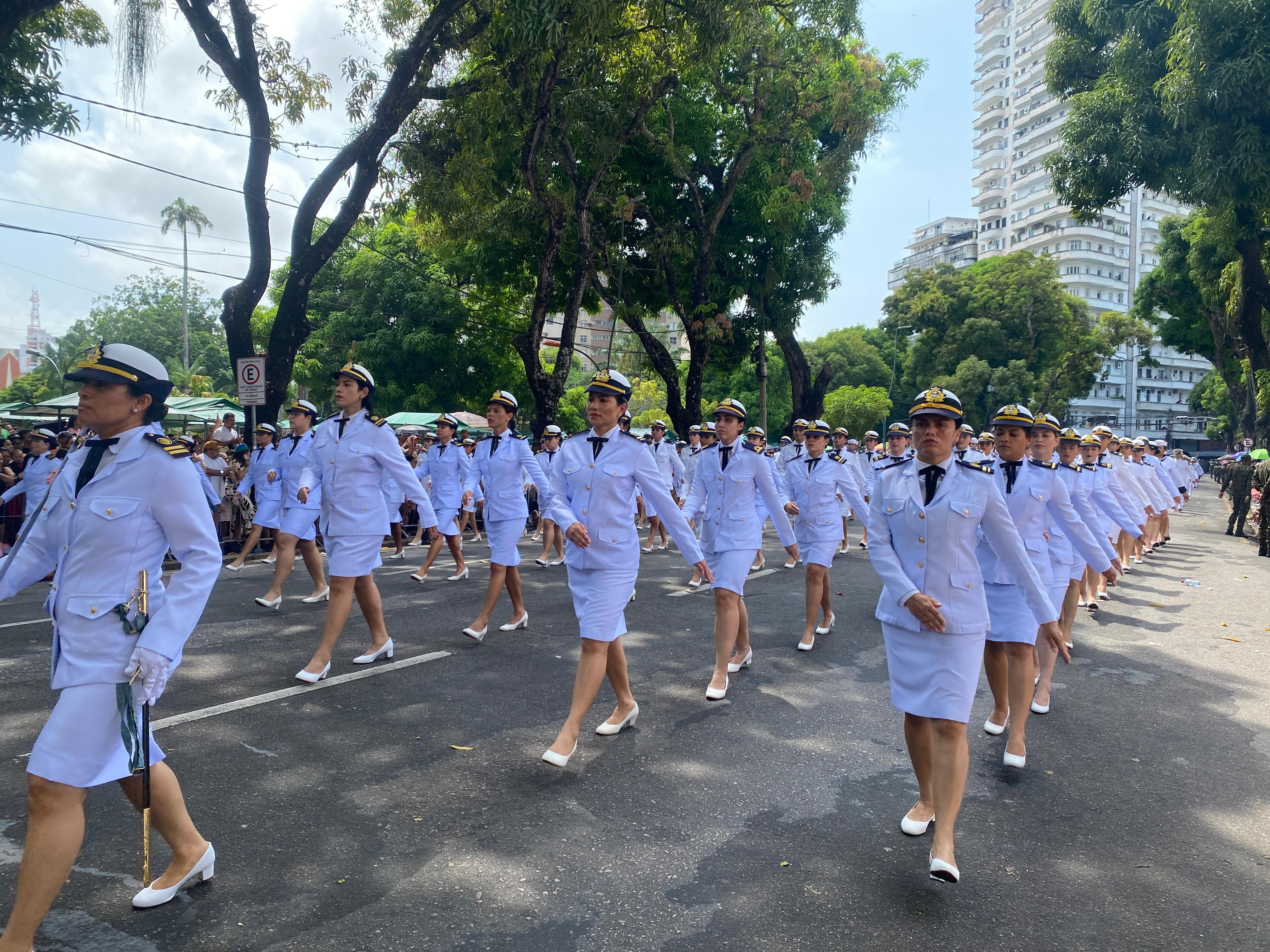 Independência do Brasil: mais de 4 mil pessoas participam do desfile de 7 de setembro em Belém