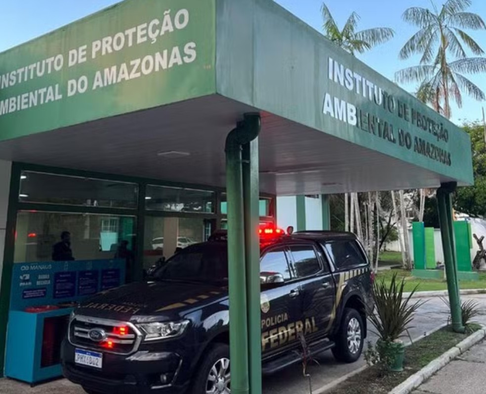 Servidor do Ipaam é preso em mais uma fase de operação da PF que revelou esquema de corrupção no órgão. — Foto: Divulgação