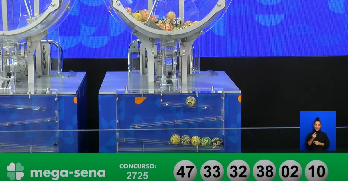 Mega-Sena, concurso 2.725: aposta de Campinas leva R$ 54,2 mil na quina