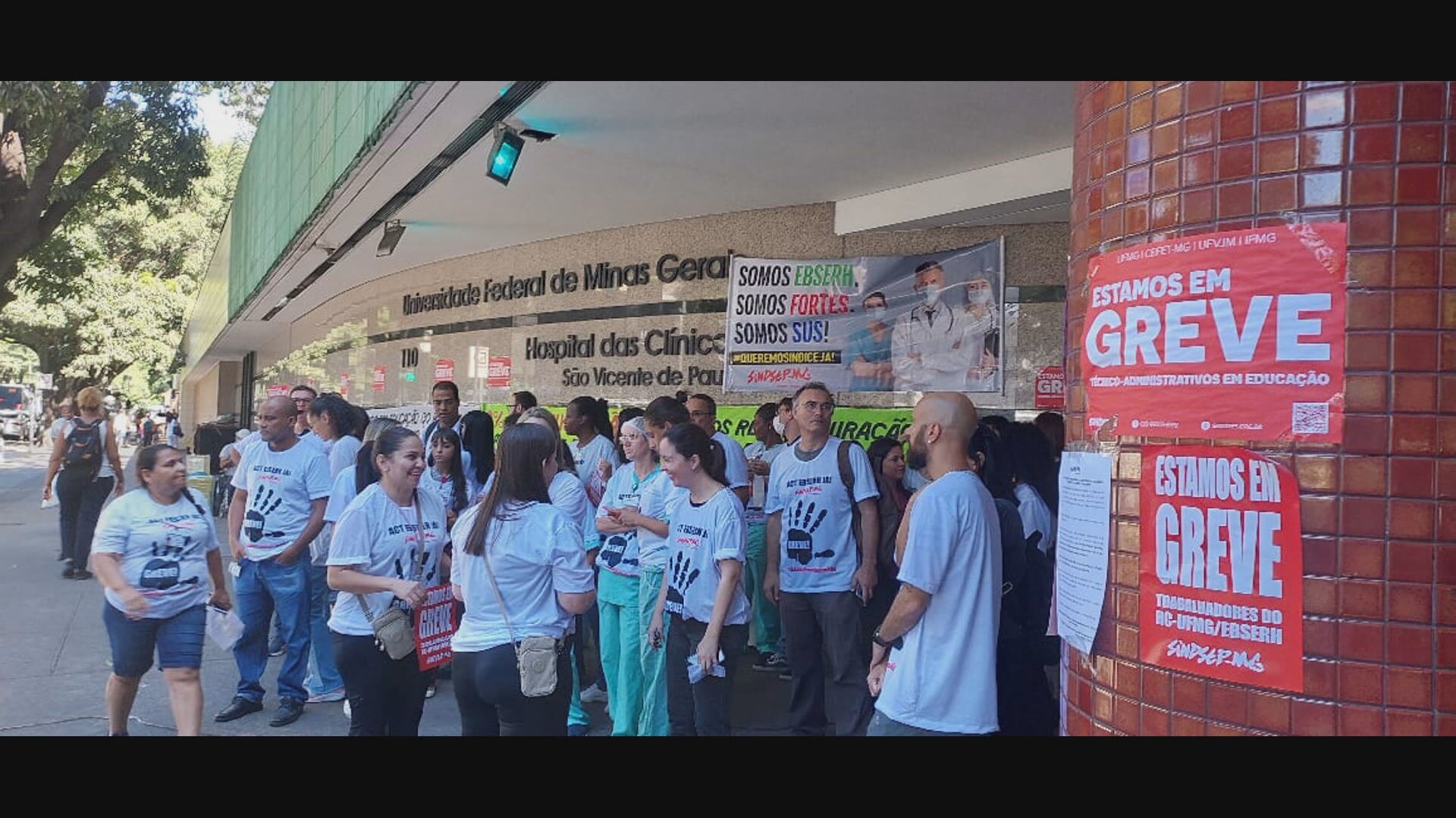 Servidores do Hospital das Clínicas de BH entram em greve