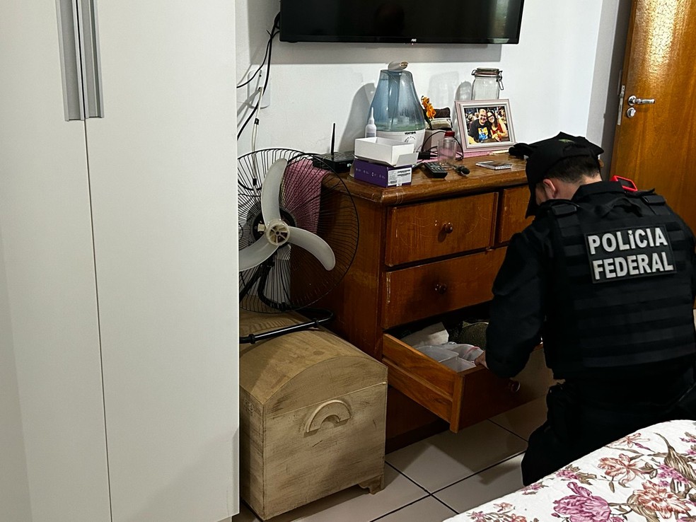Segundo a polícia foram encontradas empresas em Primavera do Leste, utilizadas na intermediação de negociações suspeitas, com envolvimento de pessoas físicas e jurídicas, — Foto: Polícia Federal