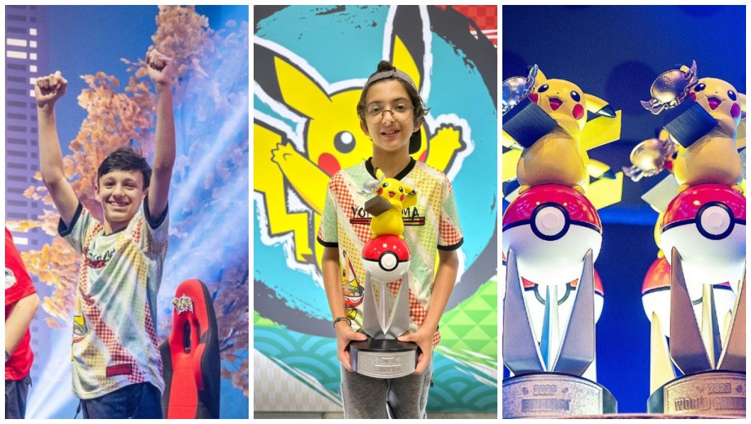 Crianças brasileiras se destacam em Campeonato Mundial de Pokémon, no Japão, e conquistam 1º e 2º lugar 