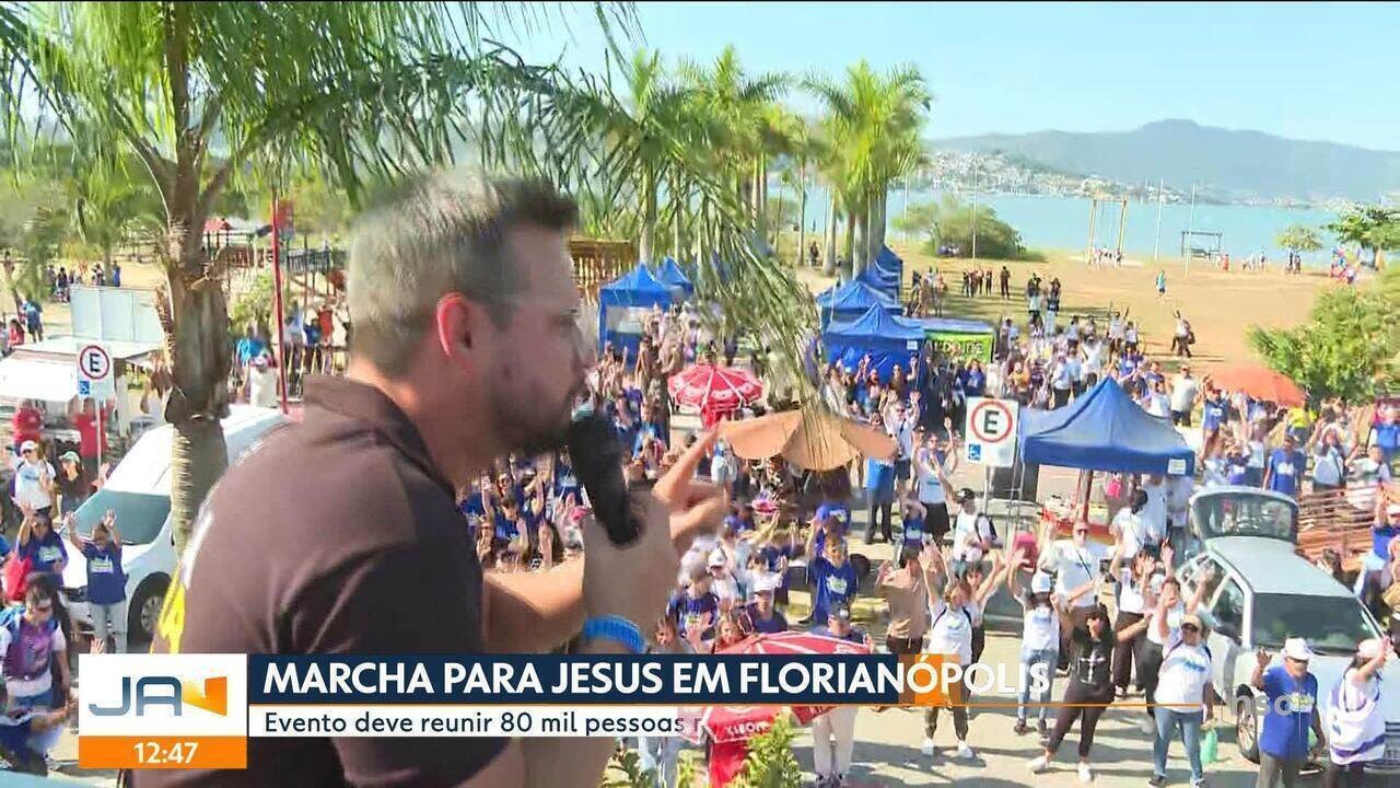 Marcha pra Jesus em Florianópolis