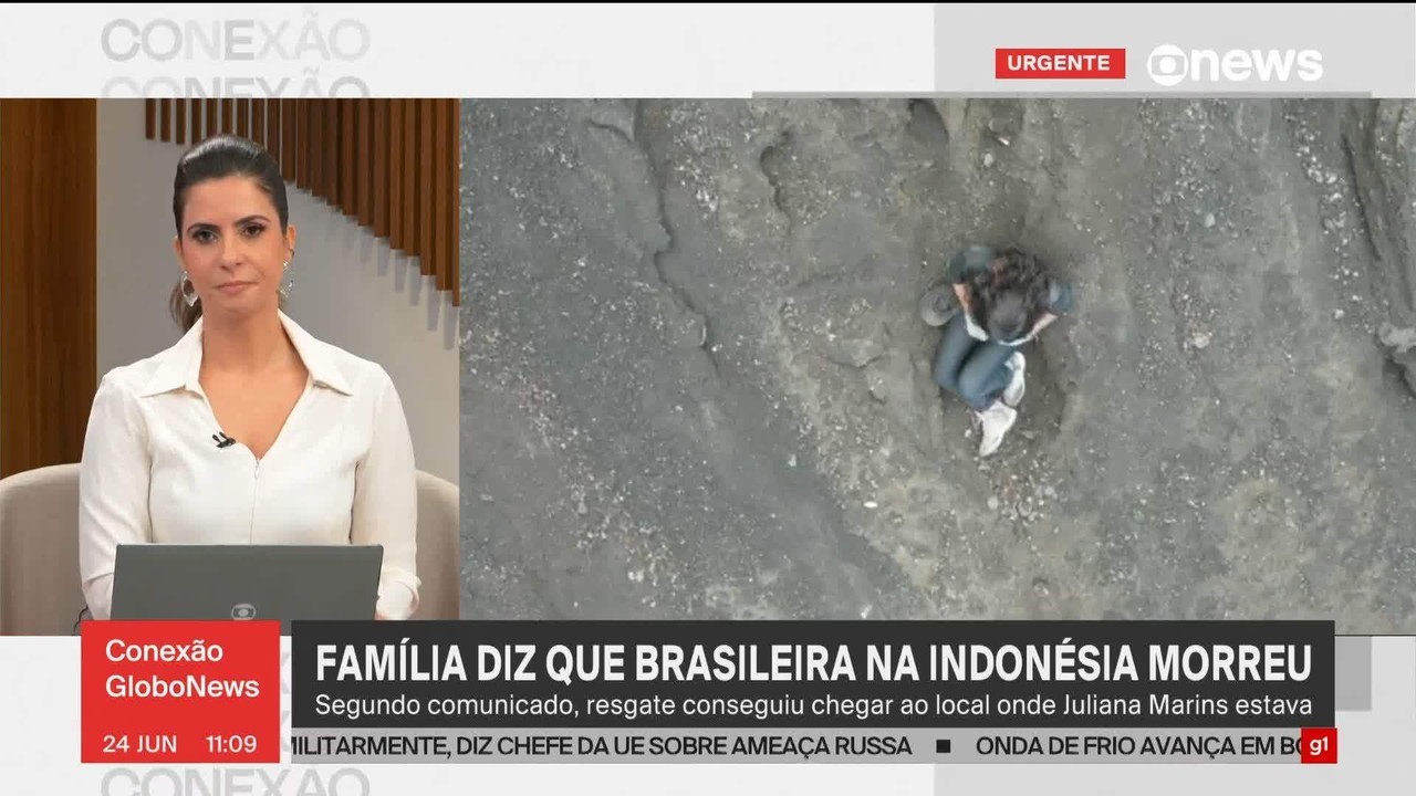 Governo lamenta morte de brasileira que caiu em trilha de vulcão na Indonésia