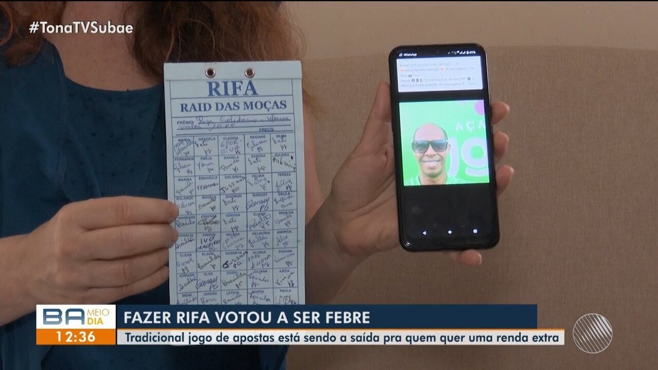 Tradicionais, jogos de rifa voltam ao gosto popular em Feira de Santana
