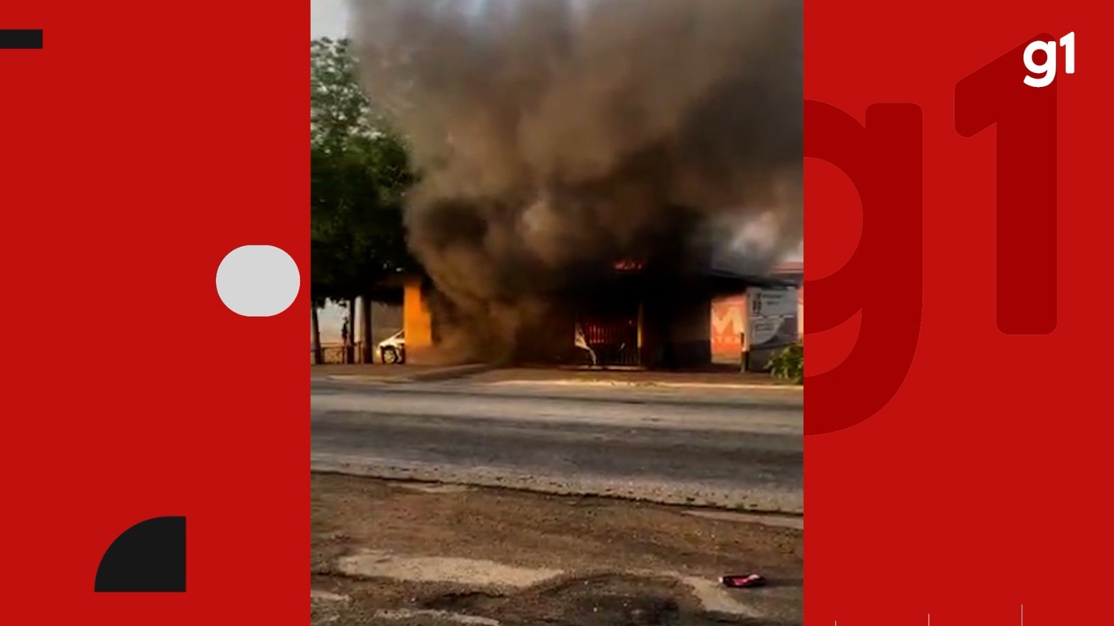Incêndio destrói barraca de lanches na BR‑324; vazamento em botijão de gás pode ter causado chamas