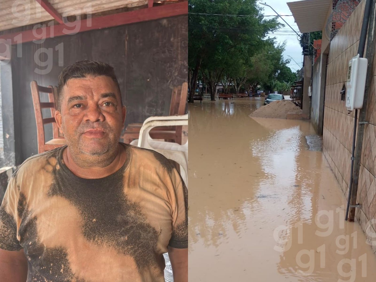 Durante 7h, chove mais de 70 milímetros em Rio Branco e bair