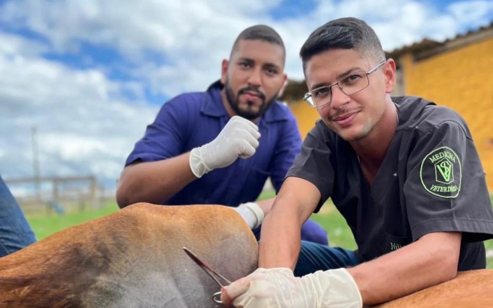 Amigos Ivan Andrade e Júlio Araújo — Foto: Reprodução/Instagram