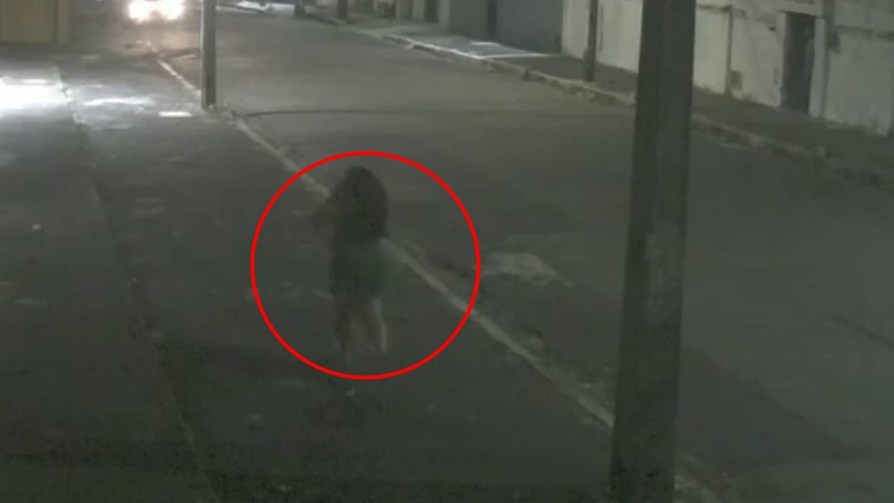Mãe corre à procura de filho autista que saiu sozinho de escola em Fortaleza (CE) — Foto: Reprodução