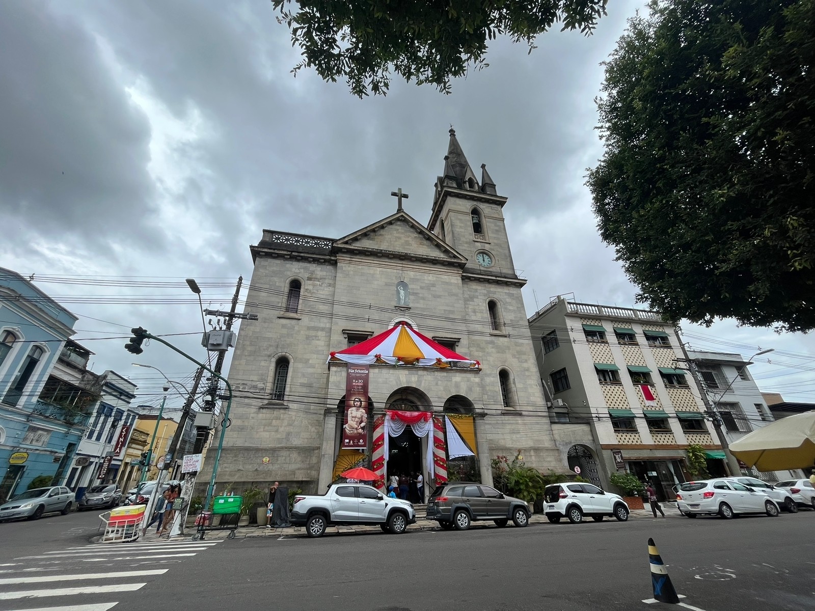 Campanha 'Santa Ajuda' é lançada para restaurar a Igreja São Sebastião, no Centro de Manaus