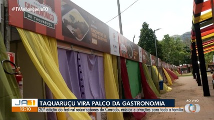 Taquaruçu vira palco da gastronomia