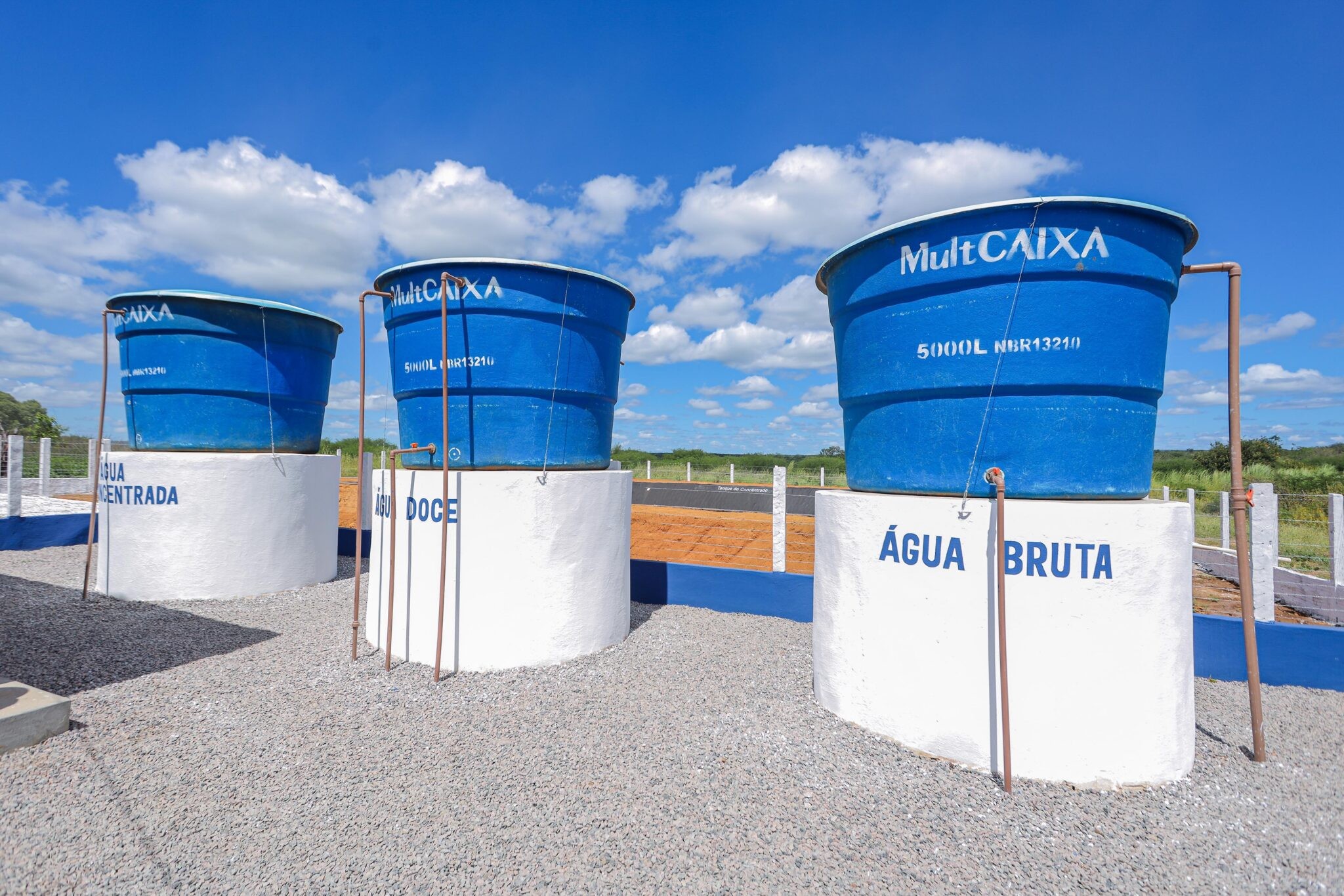 Governo do PI implanta 50 novos sistemas de dessalinização pelo Programa Água Doce